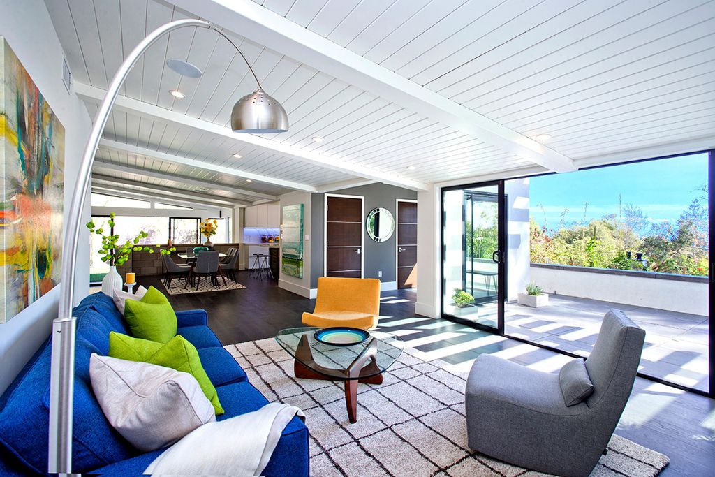Mid-Century Modern Home Interiors by Modiano Design & Staging