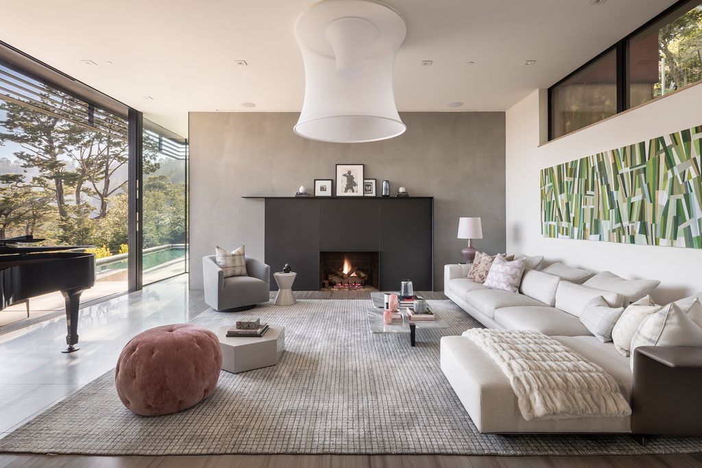 The Architectural Masterpiece in Mill Valley is as much an engineering marvel as it is an aesthetic homerun now available for sale. This home located at 432 Lovell Ave, Mill Valley, California; offering 6 bedrooms and 7 bathrooms with over 5,800 square feet of living spaces.