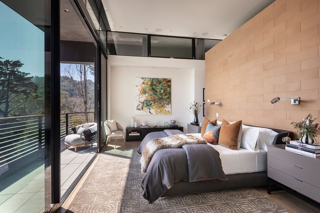 The Architectural Masterpiece in Mill Valley is as much an engineering marvel as it is an aesthetic homerun now available for sale. This home located at 432 Lovell Ave, Mill Valley, California; offering 6 bedrooms and 7 bathrooms with over 5,800 square feet of living spaces.