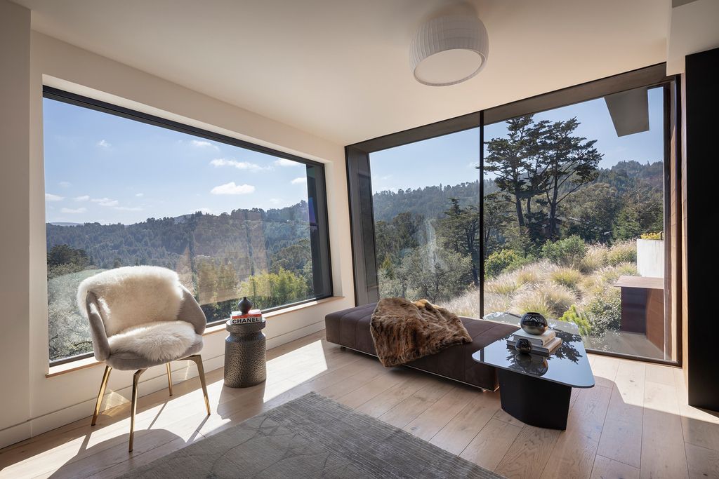 The Architectural Masterpiece in Mill Valley is as much an engineering marvel as it is an aesthetic homerun now available for sale. This home located at 432 Lovell Ave, Mill Valley, California; offering 6 bedrooms and 7 bathrooms with over 5,800 square feet of living spaces.