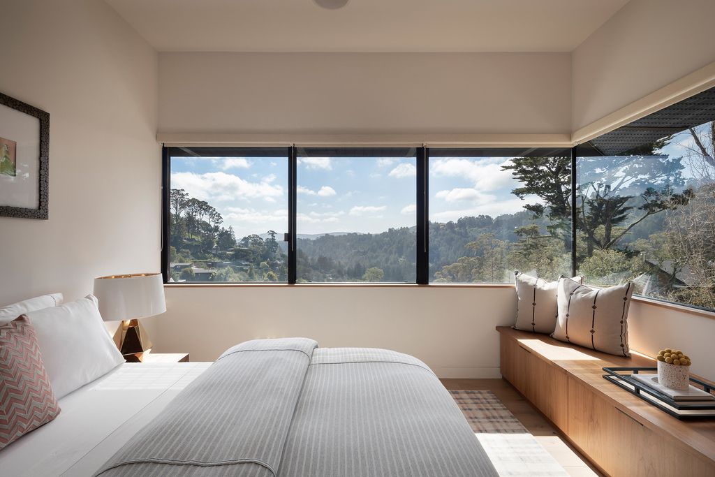 The Architectural Masterpiece in Mill Valley is as much an engineering marvel as it is an aesthetic homerun now available for sale. This home located at 432 Lovell Ave, Mill Valley, California; offering 6 bedrooms and 7 bathrooms with over 5,800 square feet of living spaces.