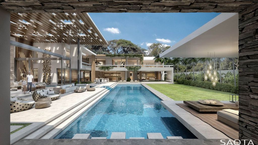 Conceptual Design of Jardin Villa is a project located in Cape Town, South Africa designed in concept stage by SAOTA in Modern style; it offers luxurious modern living of 2,670 square meter. This home located on beautiful lot with amazing views and wonderful outdoor living spaces.
