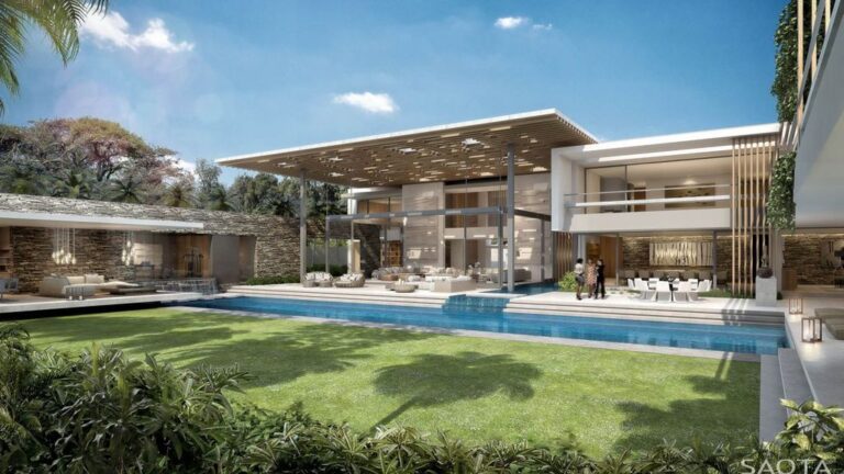 SAOTA’s Concept Design of Extraordinary Jardin Villa in South Africa
