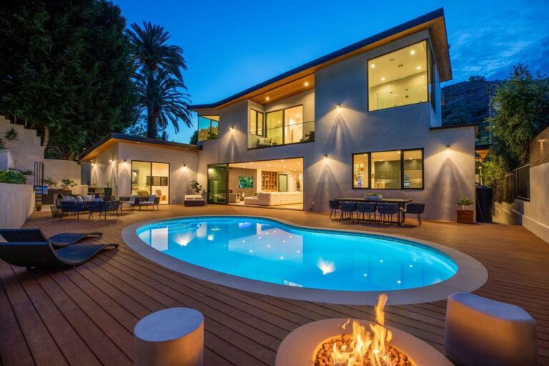 Sensational Living in A Newly Completed Beverly Hills Home listing for $4,250,000