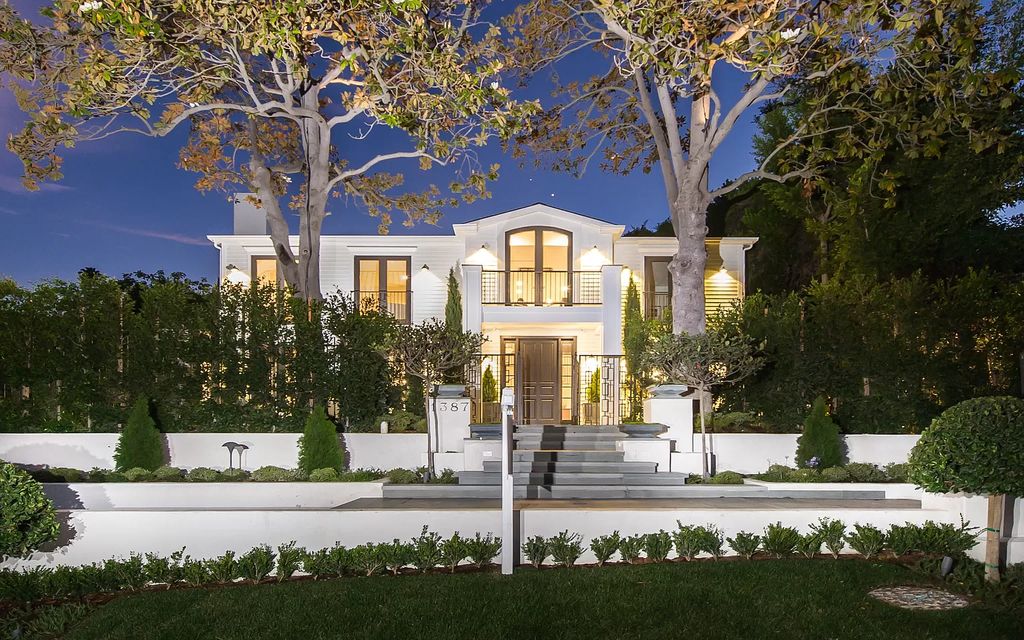 The Contemporary Home is a stylish and sophisticated estate provides the perfect combination of indoor and outdoor living now available for sale. This home located at 1387 N Doheny Dr, Los Angeles, California; offering 4 bedrooms and 8 bathrooms with over 7,700 square feet of living spaces.