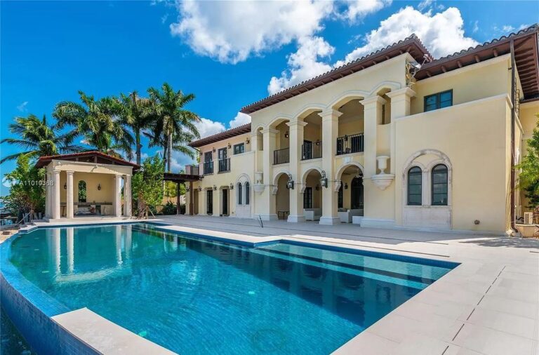Stunning Miami Beach Mediterranean Home Offers Elegance And Privacy