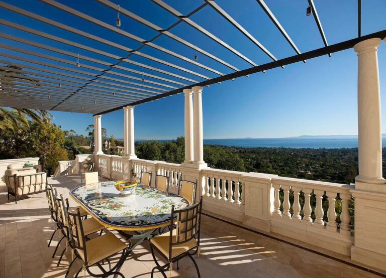 The Finest Villa in Montecito with Sweeping ocean views sells 21,500,000