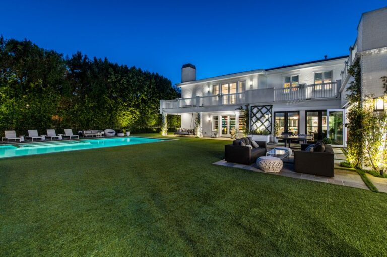 A $11,495,000 Encino Estate offers the Quintessential California Living