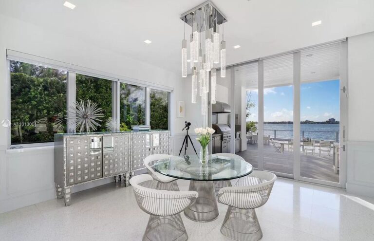 A $15,000,000 Bay Harbor Islands Home with Perfect Modern Architecture