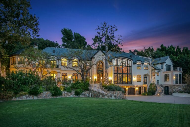 This $25,000,000 Palatial Beverly Hills Mansion offers Extremely Private and Secure