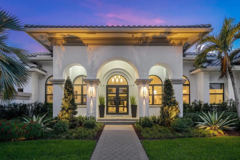 This $3,999,000 Extraordinary Home in Delray Beach on an Acre of Waterfront Lot