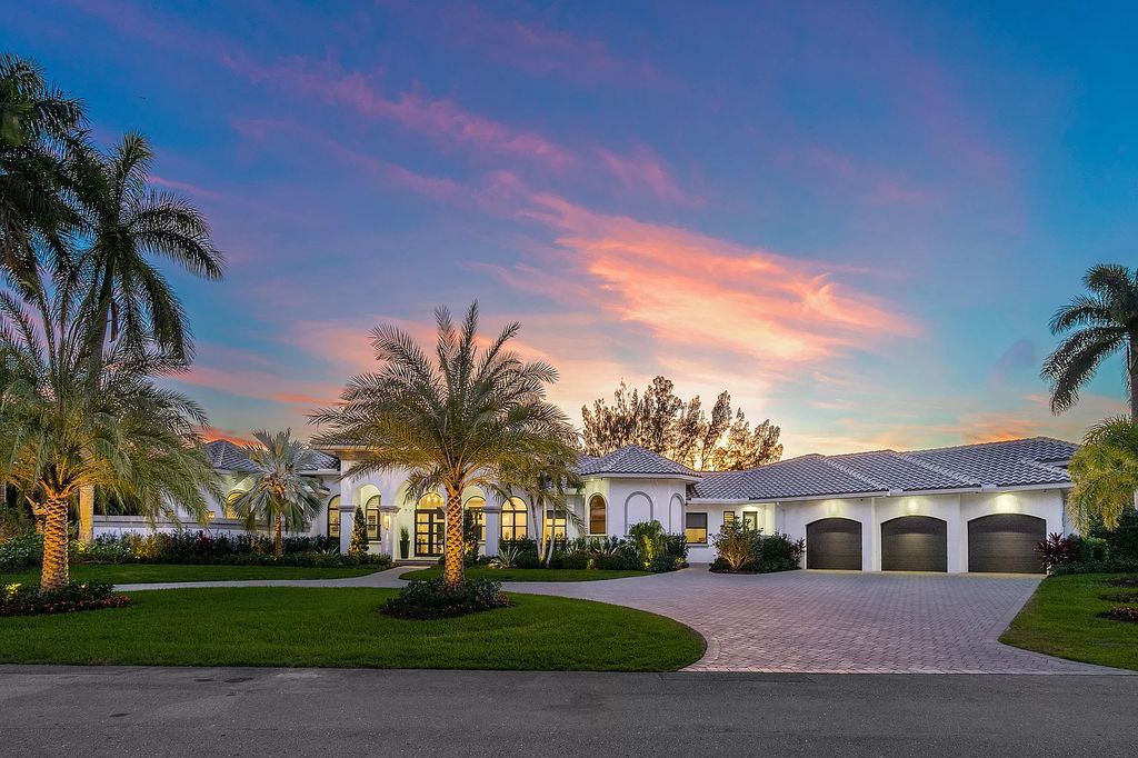 The Home in Delray Beach is an extraordinary family estate on an acre of land with a waterfront lot now available for sale. This home located at 15271 Tall Oak Ave, Delray Beach, Florida; offering 4 bedrooms and 4 bathrooms with over 4,300 square feet of living spaces.