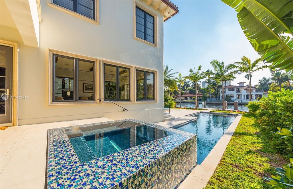 The Waterfront Home is a luxurious waterfront property sits nestled between South Park, and open waterway views now available for sale. This home located at 264 S Pkwy, Golden Beach, Florida; offering 6 bedrooms and 7 bathrooms with over 5,800 square feet of living spaces.