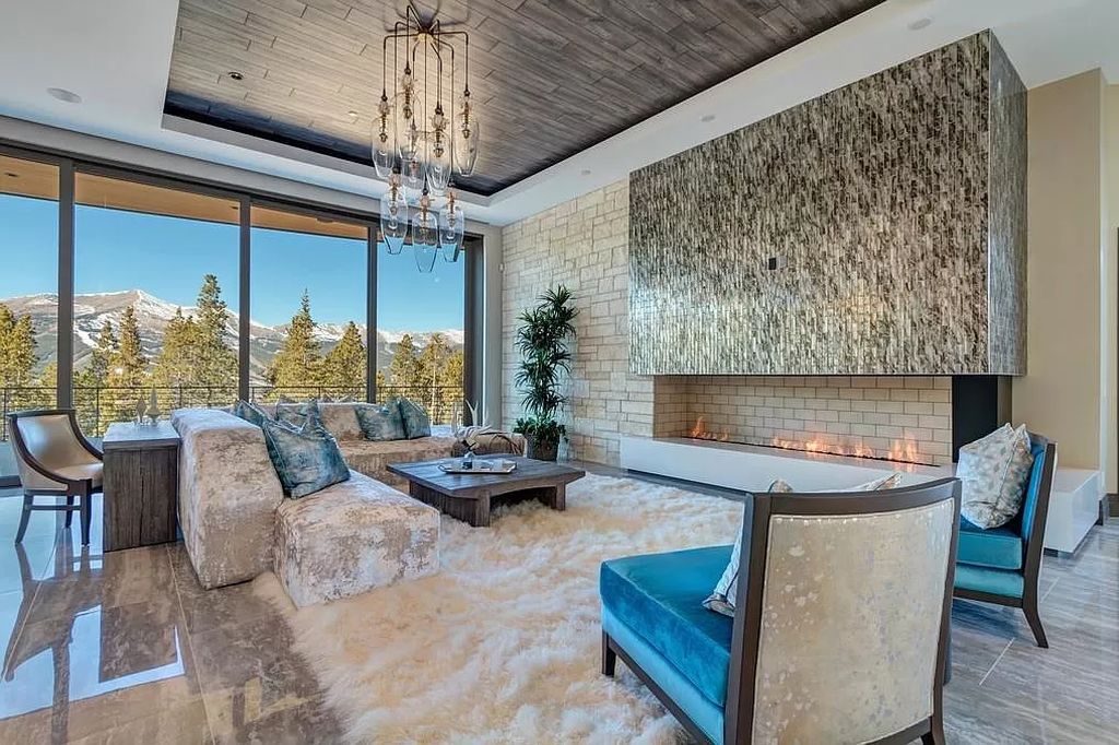 The Colorado Home is a stunning Mathison constructed residence in the privacy and couture interior design with unobstructed views now available for sale. This home located at 66 Green Jay Ln, Breckenridge, Colorado; offering 5 bedrooms and 7 bathrooms with over 11,700 square feet of living spaces. 