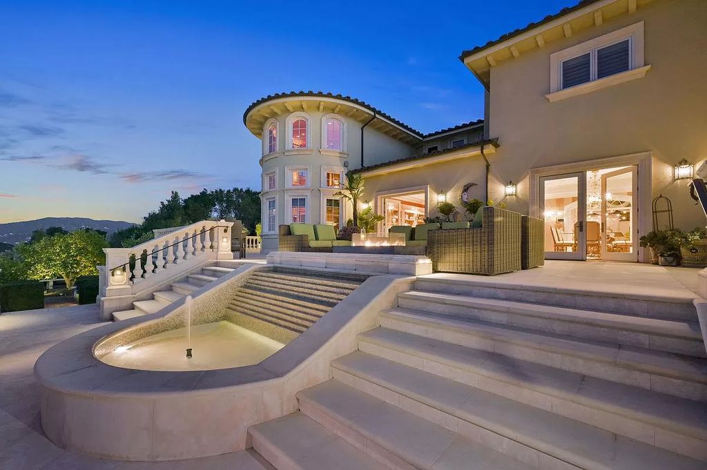 The Villa Amanecer - An Iconic Home in Los Gatos set on the eastern edge of a prominent ridgeline with panoramic views now available for sale. This home located at 16331 Matilija Dr, Los Gatos, California; offering 5 bedrooms and 9 bathrooms with over 11,500 square feet of living spaces.