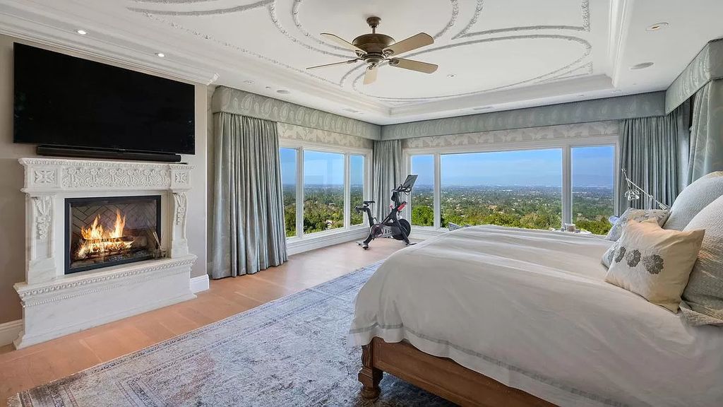 The Villa Amanecer - An Iconic Home in Los Gatos set on the eastern edge of a prominent ridgeline with panoramic views now available for sale. This home located at 16331 Matilija Dr, Los Gatos, California; offering 5 bedrooms and 9 bathrooms with over 11,500 square feet of living spaces.