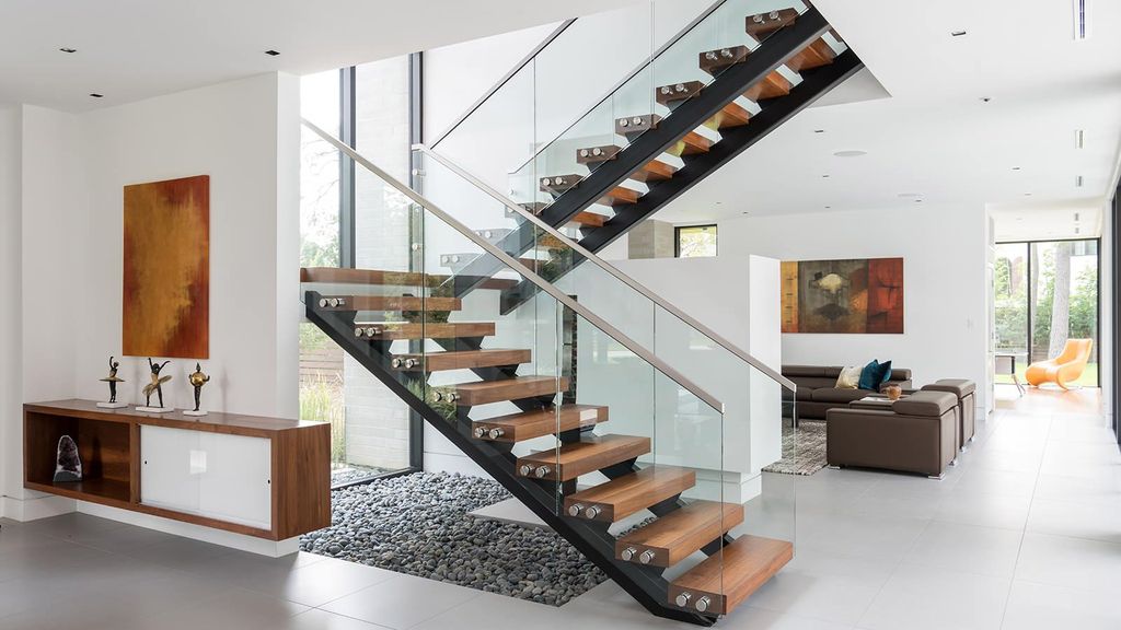 A Modern Smart House's interior ideas