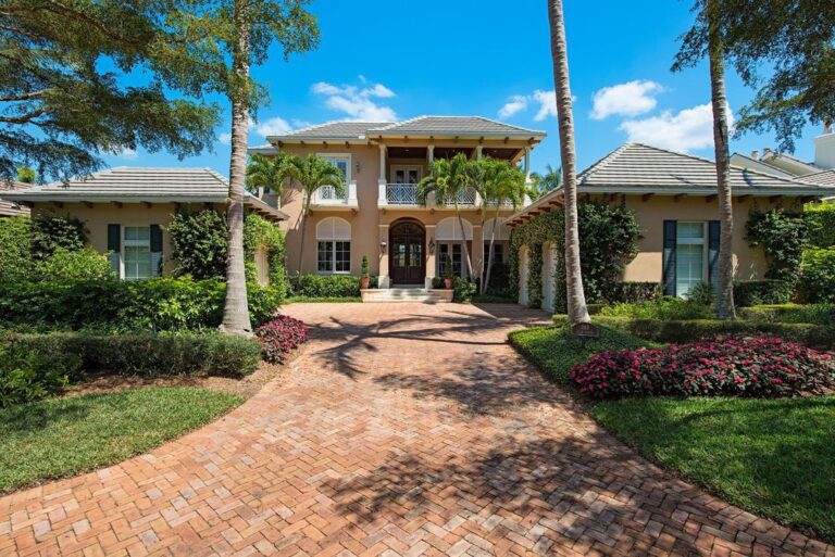 Exquisite Classic Home in Naples designed by Stofft Cooney Architects