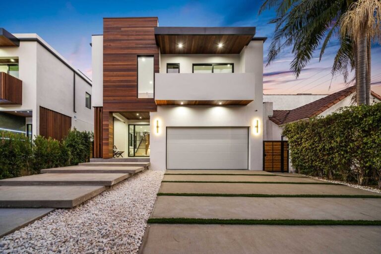 $3,495,000 Elegant Los Angeles Home comes with Contemporary Design