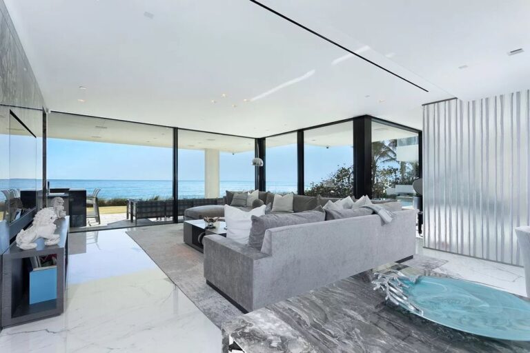 Superbly Modern Mansion in Highland Beach with Sleek and Sophisticated ...