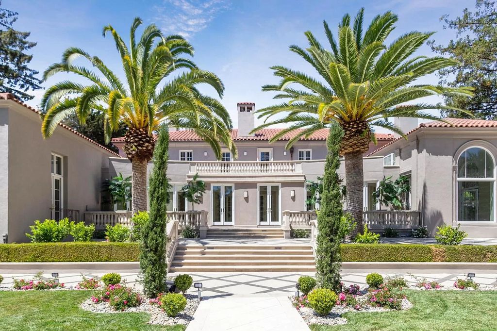 The Hillsborough Estate is a smart and secure dream home situated in one of the best locations in Hillsborough now available for sale. This home located at 1868 Floribunda Ave, Hillsborough, California; offering 8 bedrooms and 10 bathrooms with over 18,000 square feet of living spaces.