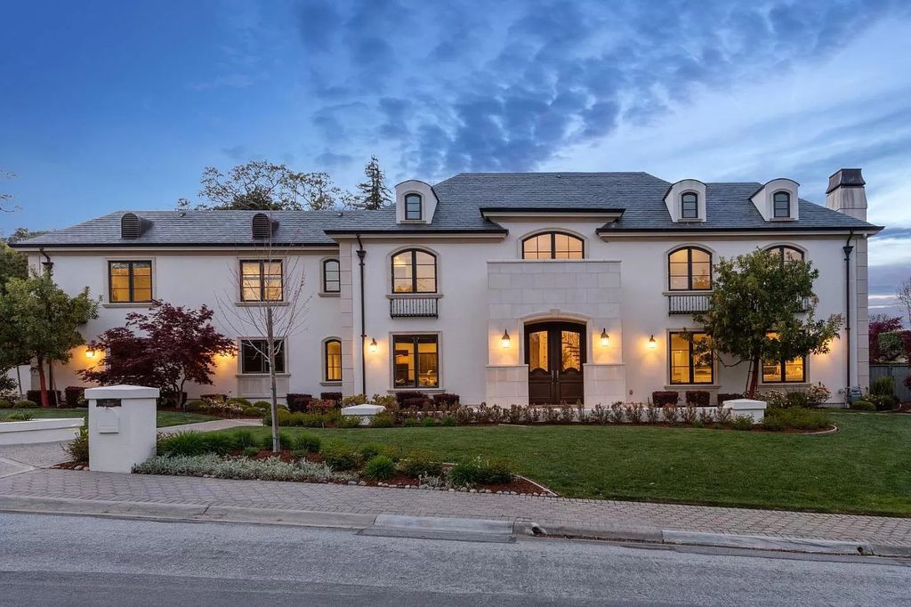The French Chateau Style Home in Hillsborough was extensively updated with exquisite finishes and refined millwork now available for sale. This home located at 138 Stonepine Rd, Hillsborough, California; offering 6 bedrooms and 6 bathrooms with over 6,000 square feet of living spaces.