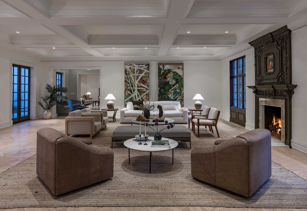 The Beverly Hills Mansion is an exquisitely crafted entertainers dream curates old-world elegance and modern sophistication now available for sale. This home located at 910 N Rexford Dr, Beverly Hills, California; offering 8 bedrooms and 10 bathrooms with over 12,500 square feet of living spaces.