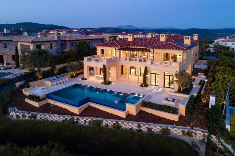 A Newly Constructed Villa in Newport Beach with Panoramic Views hits Market for $39,950,000