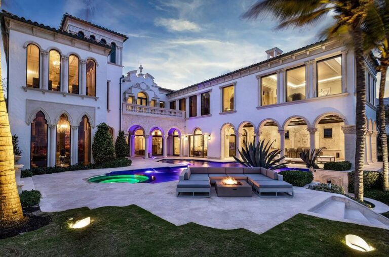 A Palazzo-inspired Ultra Luxury Mansion in Delray Beach
