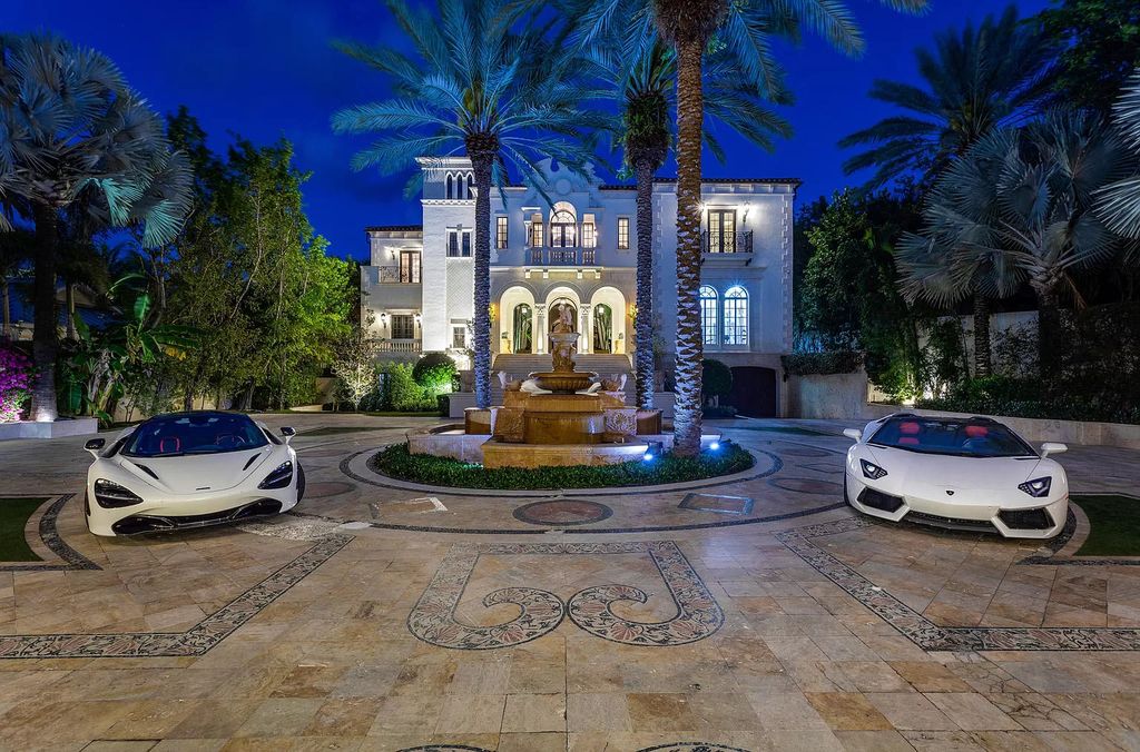 The Luxury Mansion in Delray Beach is a luxurious home with ocean views from major rooms, exotic materials, designer finishing now available for sale. This home located at 2325 S Ocean Blvd, Delray Beach, Florida; offering 9 bedrooms and 17 bathrooms with over 26,000 square feet of living spaces.