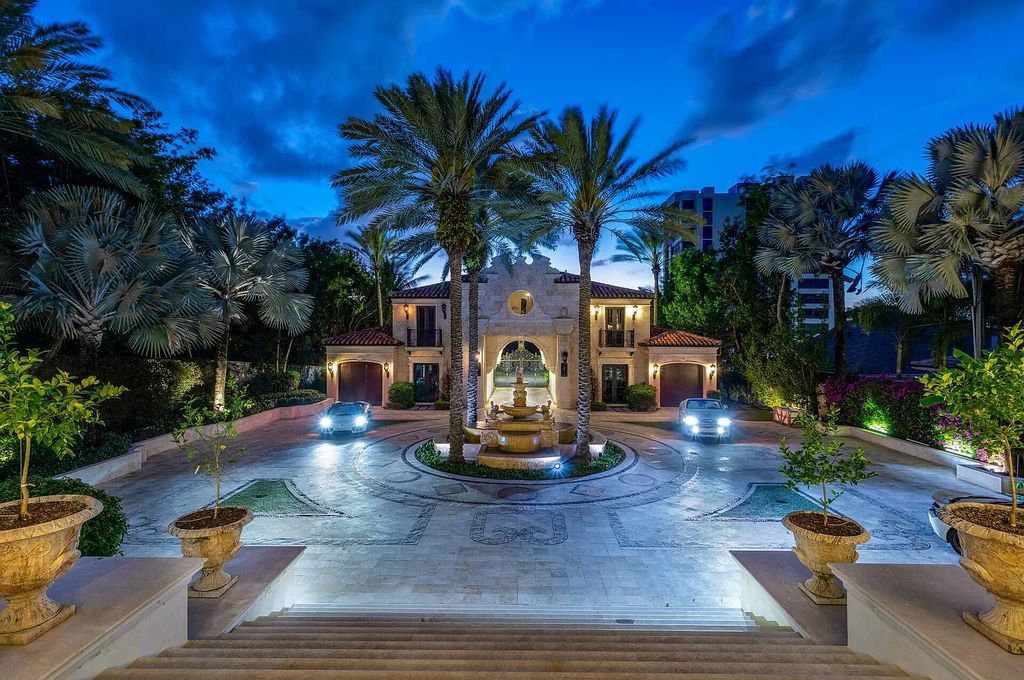 The Luxury Mansion in Delray Beach is a luxurious home with ocean views from major rooms, exotic materials, designer finishing now available for sale. This home located at 2325 S Ocean Blvd, Delray Beach, Florida; offering 9 bedrooms and 17 bathrooms with over 26,000 square feet of living spaces.