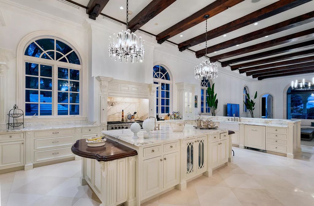 The Luxury Mansion in Delray Beach is a luxurious home with ocean views from major rooms, exotic materials, designer finishing now available for sale. This home located at 2325 S Ocean Blvd, Delray Beach, Florida; offering 9 bedrooms and 17 bathrooms with over 26,000 square feet of living spaces.