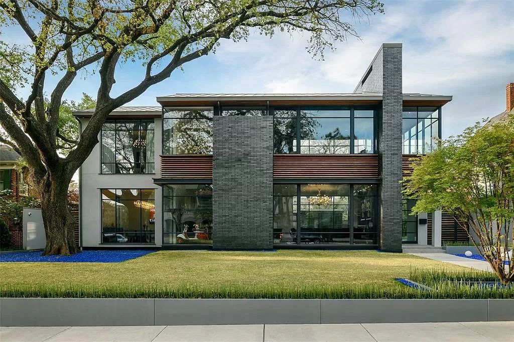 The Modern Home in Dallas is a masterpiece on one of the most desirable blocks built with the latest in residential technology now available for sale. This home located at 3620 Princeton Ave, Dallas, Texas; offering 4 bedrooms and 7 bathrooms with over 9,000 square feet of living spaces.