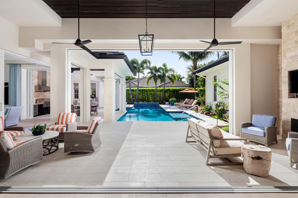 The Naples Home is a spectacular residence offers West Indies-styled architecture offers multiple entertaining areas now available for sale. This home located at 1582 Crayton Rd, Naples, Florida; offering 5 bedrooms and 5 bathrooms with over 5,100 square feet of living spaces.