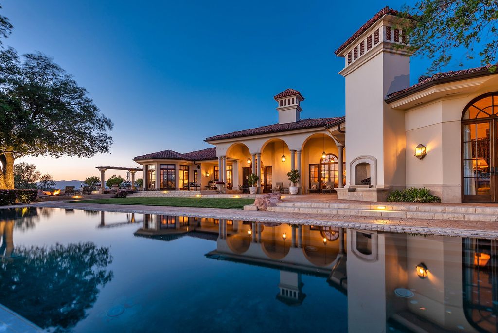 The World Class Italian Villa in Westlake Village is the absolute crown jewel of guard gated North Ranch Country Club Estates now available for sale. This home located at 4994 Summit View Dr, Westlake Village, California; offering 4 bedrooms and 11 bathrooms with over 17,000 square feet of living spaces.