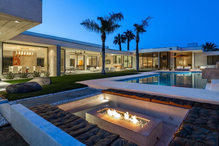 An Incredible Palm Springs Hills Modern Home listed for $6,900,000