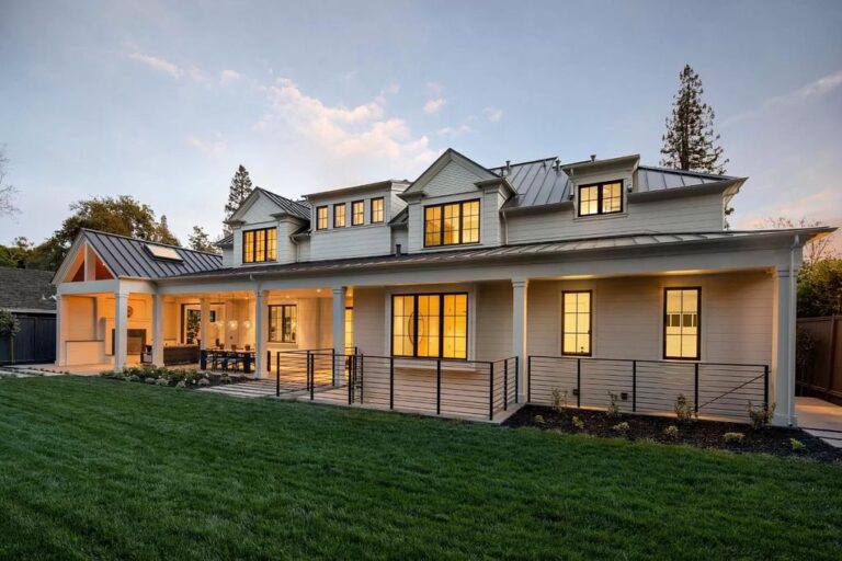 Stunning New Construction Home in Palo Alto hits Market for $20,000,000