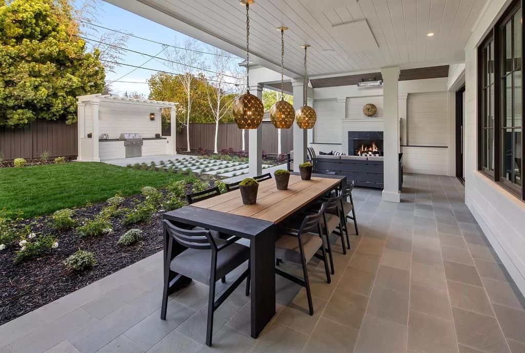 The New Construction Home in Palo Alto is an architecturally stunning Hamptons-style on a highly desired block now available for sale. This home located at 1975 Webster St, Palo Alto, California; offering 6 bedrooms and 6 bathrooms with over 6,000 square feet of living spaces.