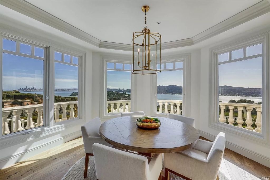 The Home in Tiburon is a captivating luxurious view estate located in one of the most prestigious locations now available for sale. This home located at 190 Gilmartin Dr, Tiburon, California; offering 8 bedrooms and 8 bathrooms with over 7,900 square feet of living spaces.