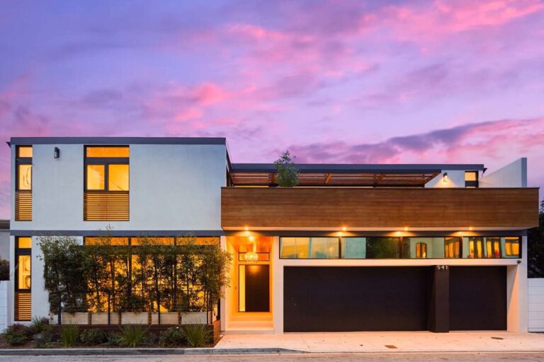 Dramatic Modernist home in California designed by talented Ray Kappe