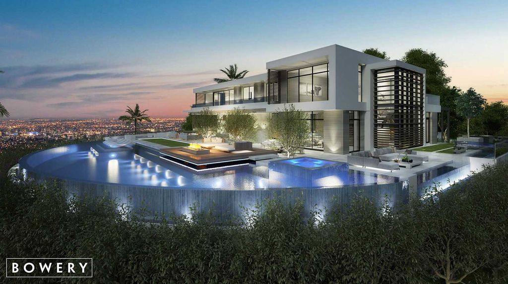 Beverly Hills Mansion Concept is a project in Los Angeles, California was designed in concept stage by Bowery Design Group in Modern style, it offers luxurious modern living.