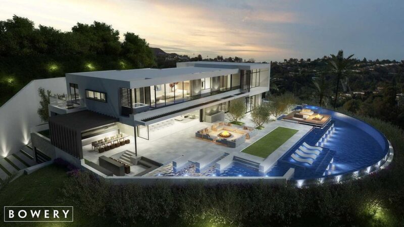 Spectacular Design Concept of Incredible Modern Villa California in Spain