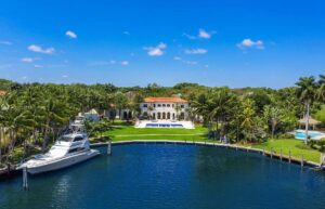 Exceptional Mediterranean Waterfront Mansion in Gables Estates