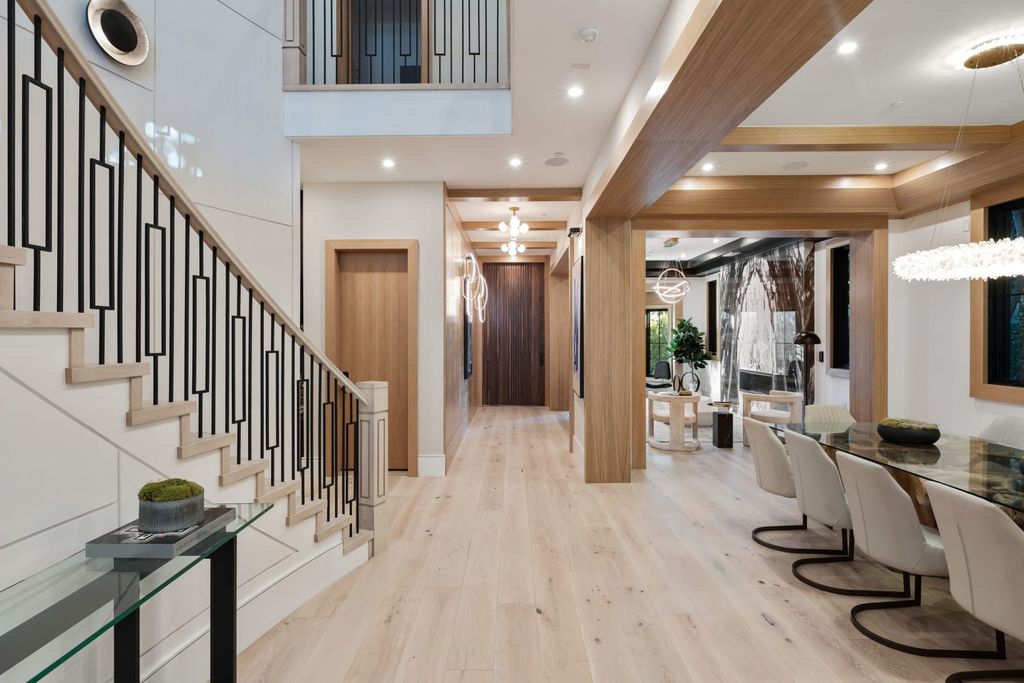 The Farmhouse in Los Angeles is a meticulously finished brand-new construction estate with exquisite design details now available for sale. This home located at 8235 W 4th St, Los Angeles, California; offering 5 bedrooms and 6 bathrooms with over 5,100 square feet of living spaces.