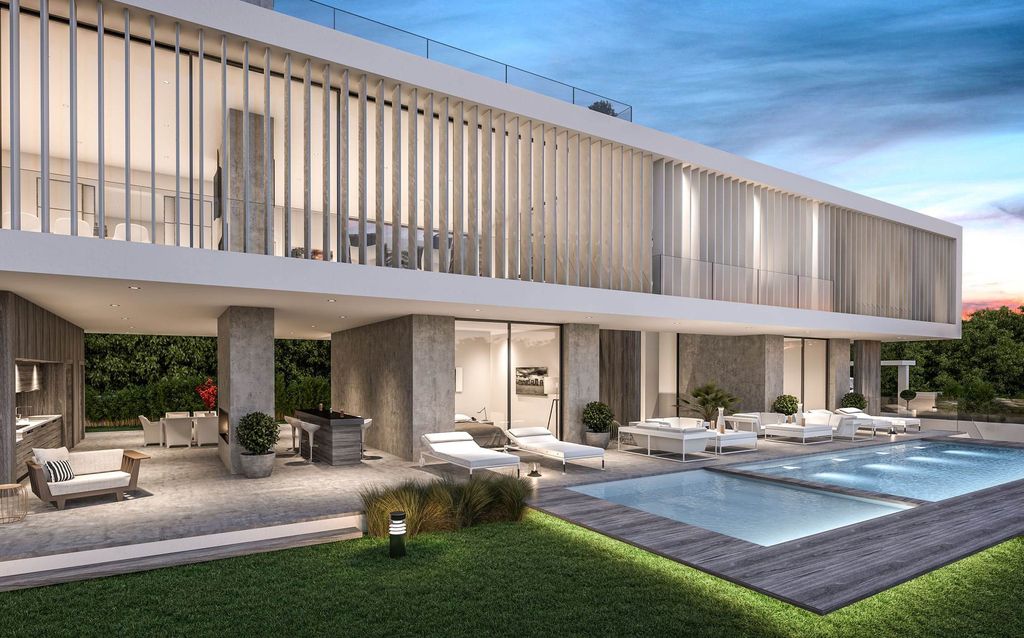 Conceptual Design of Villa Cubus is a project located in Malaga, Spain was designed in conceptual stage by B8 Architecture and Design Studio in Modern style; it offers luxurious modern living.