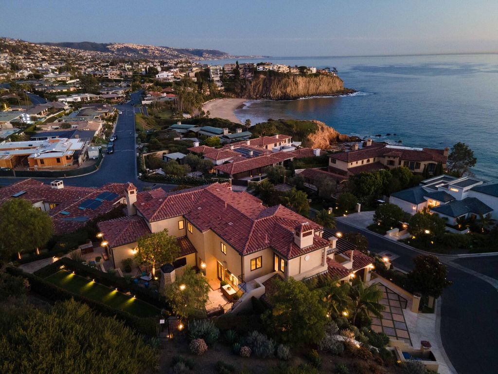 The Seaside Villa in Laguna Beach is a freshly renovated estate located in the premier private oceanfront community of California now available for sale. This home located at 2620 Riviera Dr, Laguna Beach, California; offering 6 bedrooms and 9 bathrooms with over 8,600 square feet of living spaces.