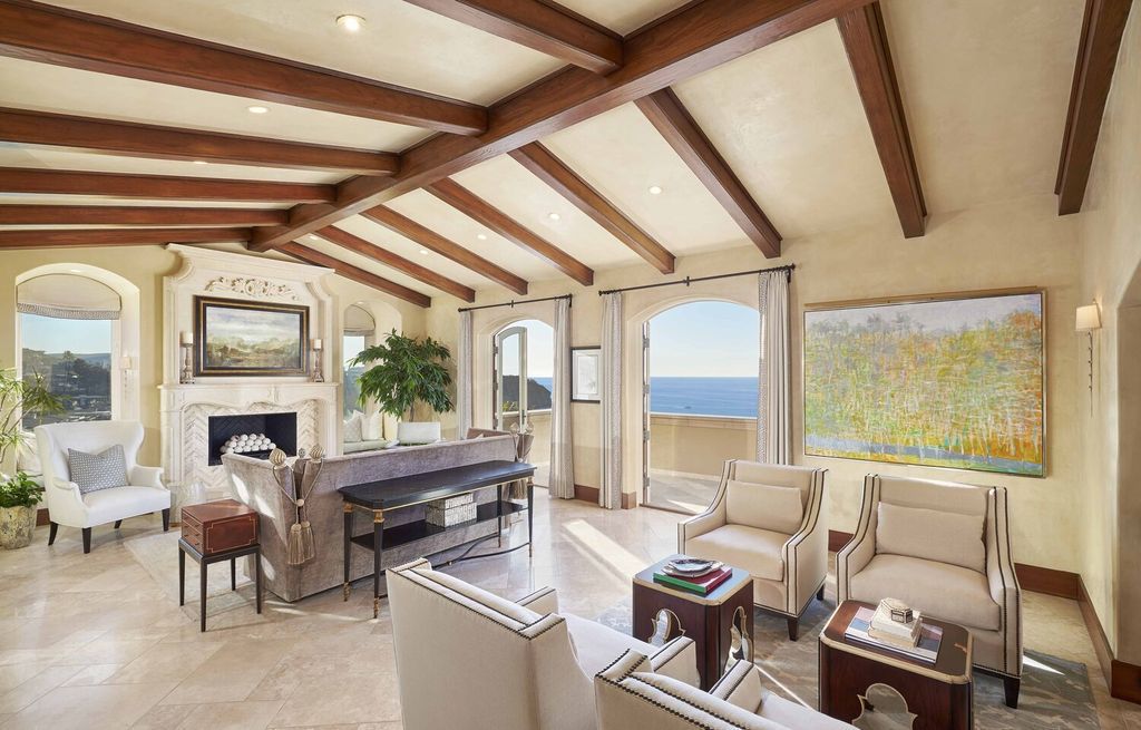 The Seaside Villa in Laguna Beach is a freshly renovated estate located in the premier private oceanfront community of California now available for sale. This home located at 2620 Riviera Dr, Laguna Beach, California; offering 6 bedrooms and 9 bathrooms with over 8,600 square feet of living spaces.