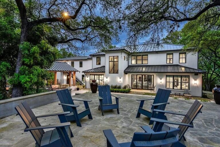 Gorgeous Contemporary Home aims for $6,400,000 in Austin perfect for Elegant Entertaining