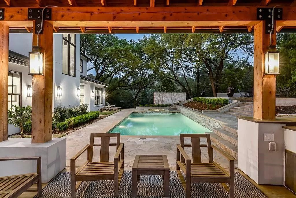 The gorgeous contemporary home in Austin is an elegant home which is privately gated for peace and security now available for sale. This home located at 3604 Westlake Dr, Austin, Texas; offering 5 bedrooms and 5 bathrooms with over 5,600 square feet of living spaces.