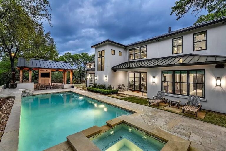 $6,400,000 Contemporary Home in Austin perfect for Elegant Entertaining